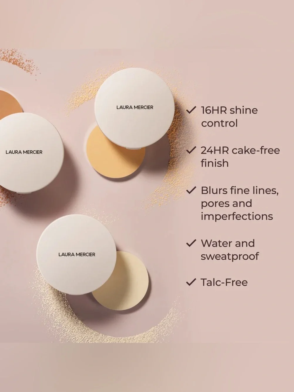 Laura Mercier Translucent Honey Translucent Pressed Setting Powder Ultra-Blur